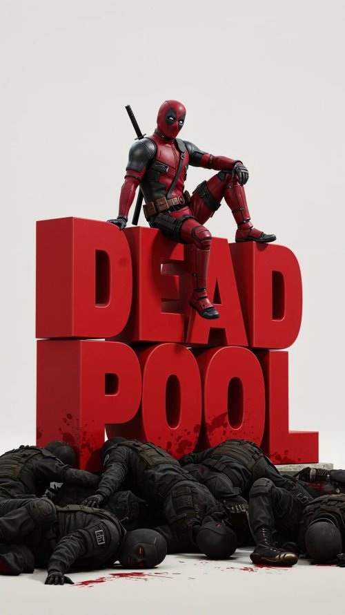 Deadpool's Triumphant Throne