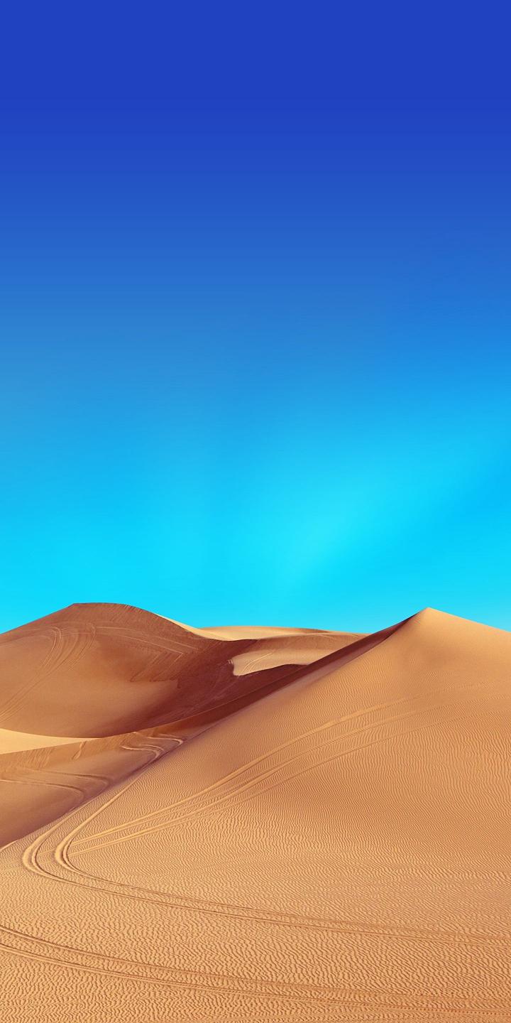 Desert Dunes and Sky - Desert Wallpaper