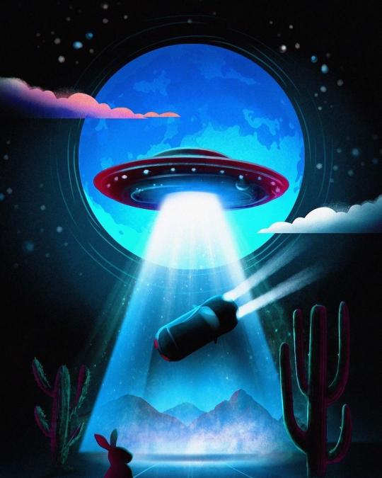 Desert UFO Abduction