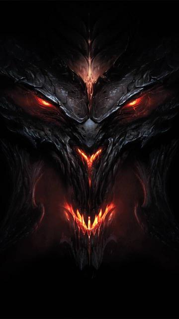 Diablo's Fiery Gaze