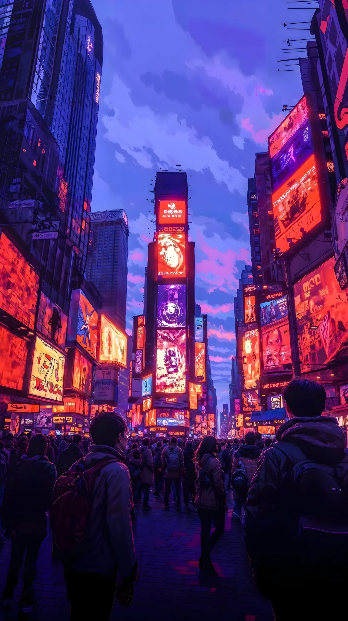 Electric City Crowd - Related 4K Wallpapers wallpaper