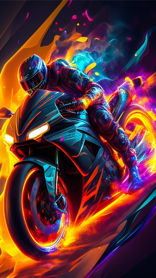 Electric Motorcycle Rider - Related Ghetto Wallpapers wallpaper