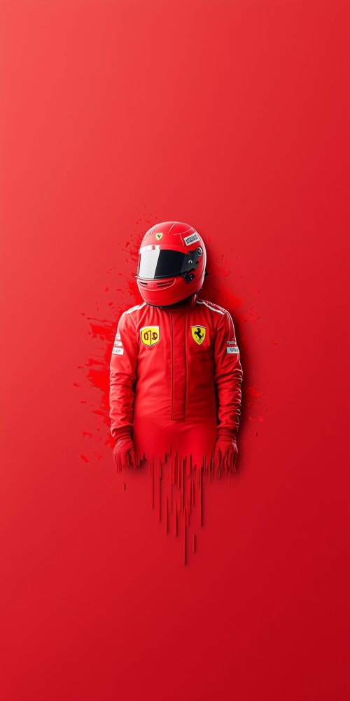 Ferrari_Racing_Suit_Helmet - Related Dope Wallpapers wallpaper