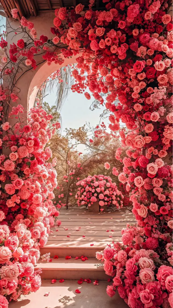 Floral Archway Paradise