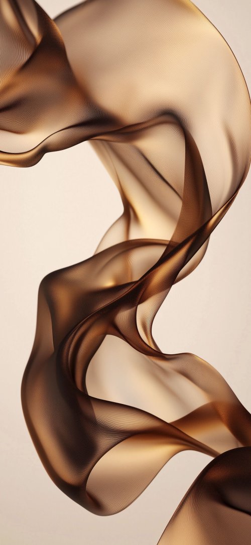 Flowing Silk Texture - abstract Wallpaper