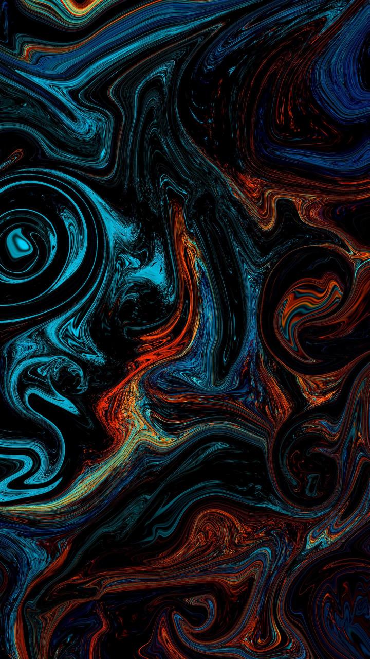 Fluid Abstract Swirls