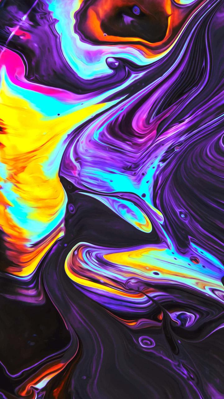 Fluid Color Swirls