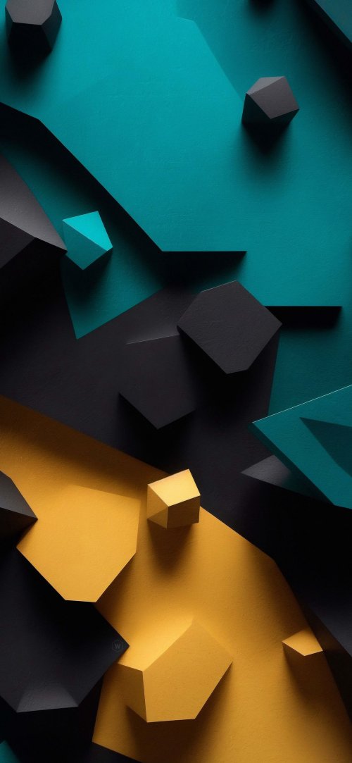 Geometric Abstract Forms - abstract Wallpaper