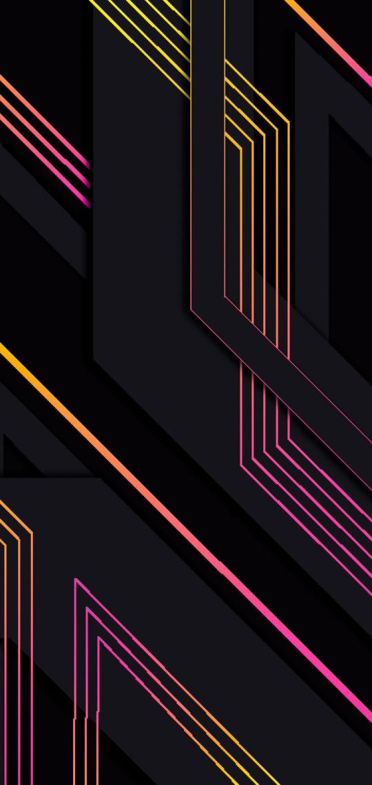 Geometric Gradient Lines - Related Dope Wallpapers wallpaper