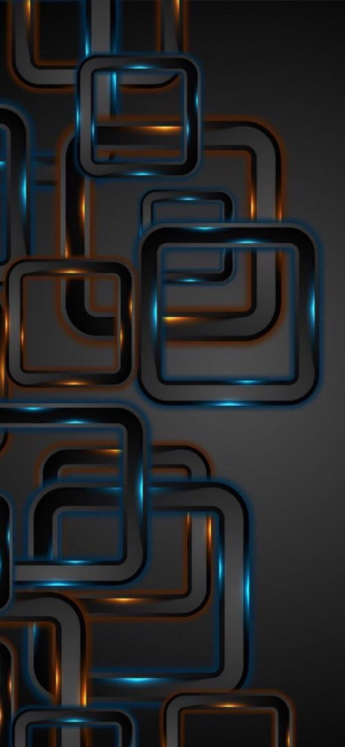 Geometric Neon Squares - Related Ghetto Wallpapers wallpaper