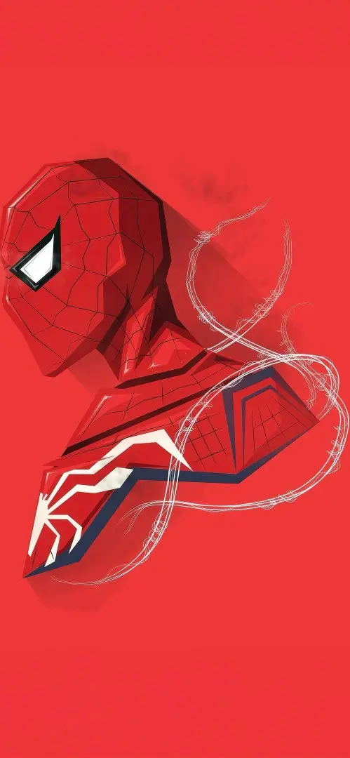 Geometric Spiderman Profile - Related Dope Wallpapers wallpaper