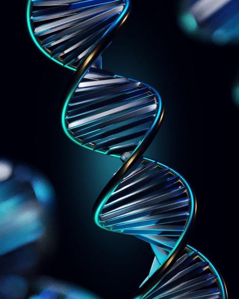 Glowing DNA Helix Structure - Related Dope Wallpapers wallpaper