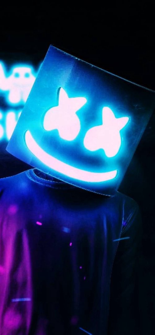 Glowing Marshmallow Head