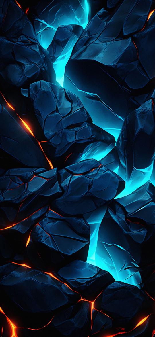 Glowing Rock Formation - Related Dope Wallpapers wallpaper