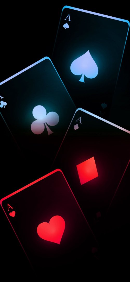 GlowingAcesWallpaper