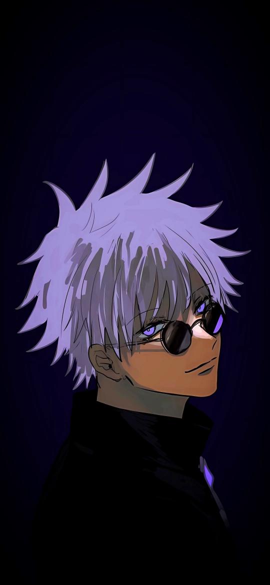 Gojo Satoru Portrait - Related Dark Wallpapers wallpaper
