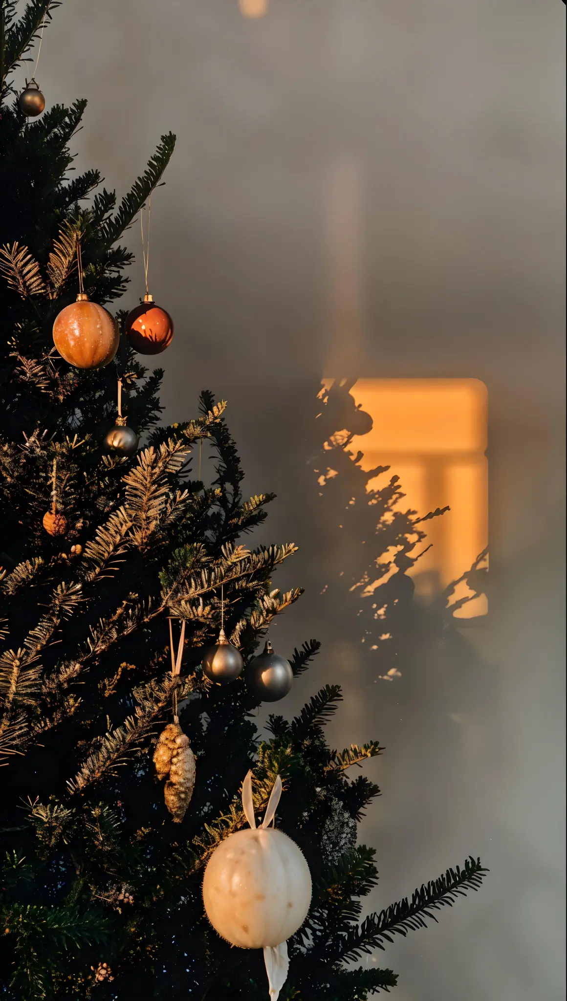 Golden Hour Christmas Tree