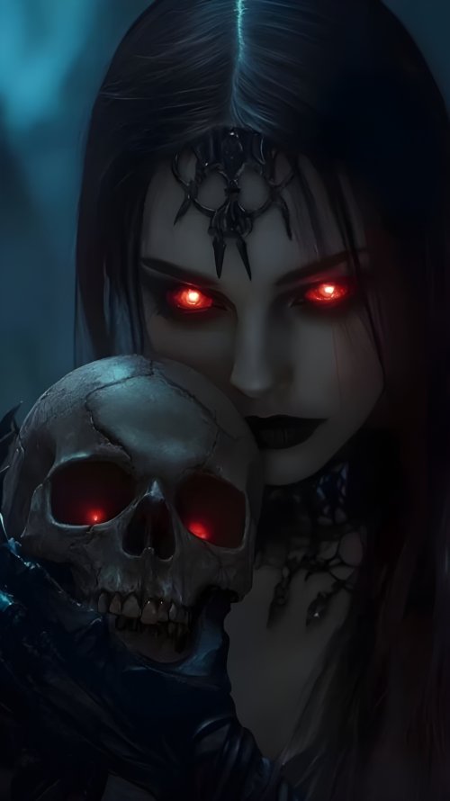 Gothic Skull Maiden