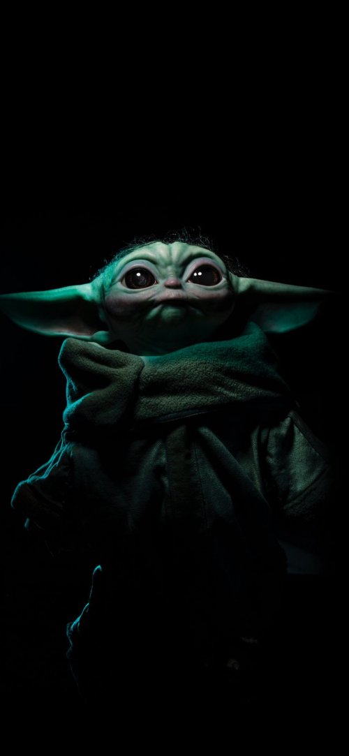 Grogu in the Shadows