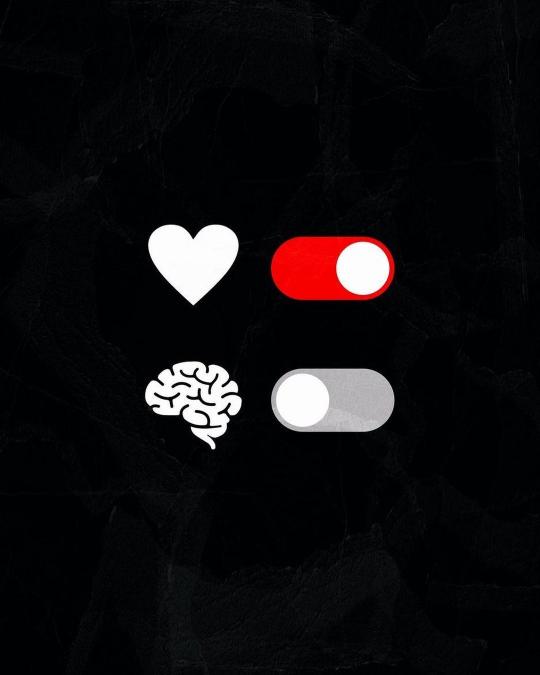 Heart vs. Brain Toggle - Related Dope Wallpapers wallpaper