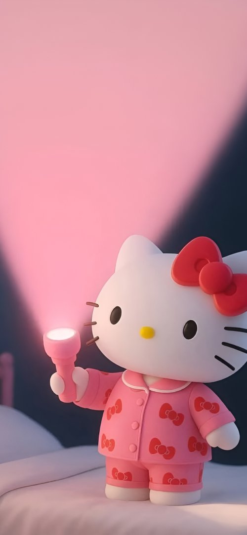 Hello Kitty Pajama Adventure - dope Wallpaper