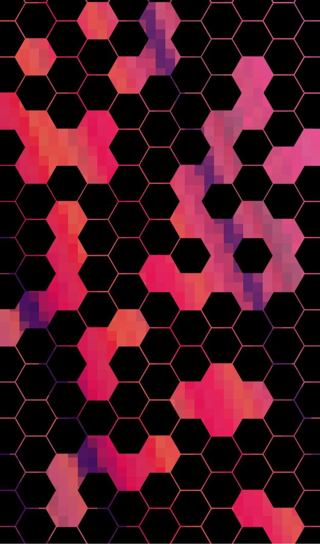 Hexagon Pixelated Abstract - Related Dope Wallpapers wallpaper