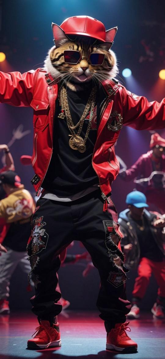 Hip Hop Cat - Related Dope Wallpapers wallpaper