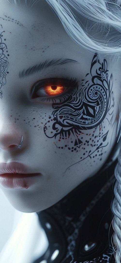 Inferno Eye Tattoo - Related Anime Wallpapers wallpaper