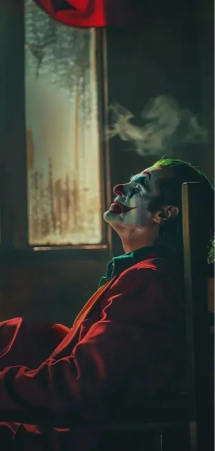 Joker Contemplation Portrait - Related Dope Wallpapers wallpaper