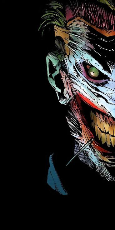 Joker's Sinister Grin - Related Dope Wallpapers wallpaper