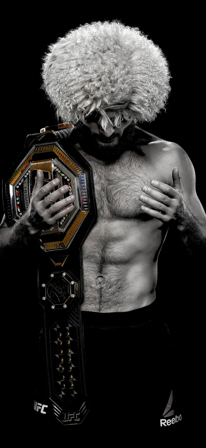 Khabib Champion Portrait
