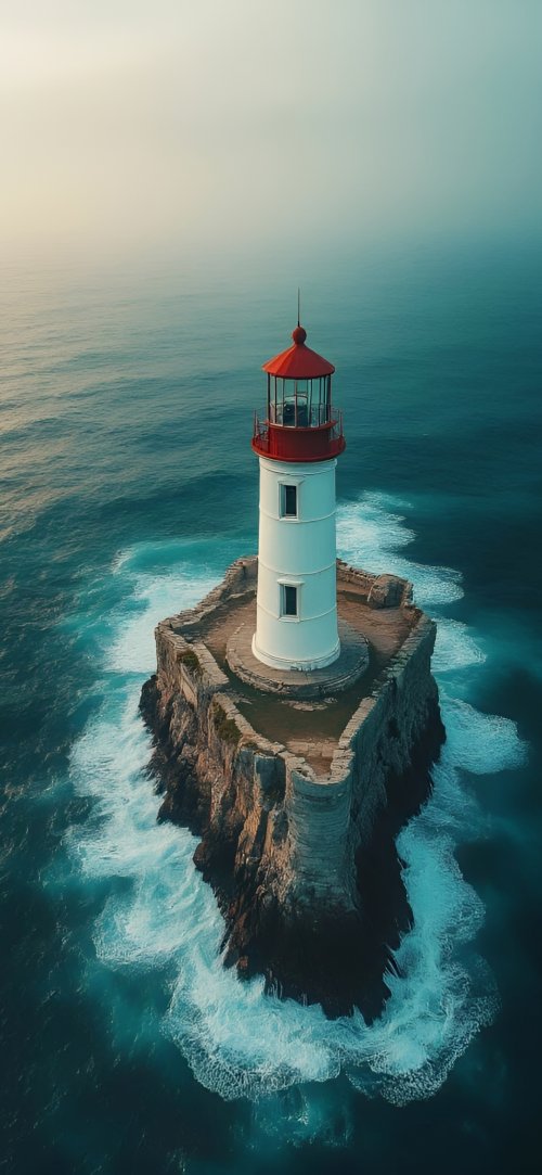 Lighthouse Ocean Isolation