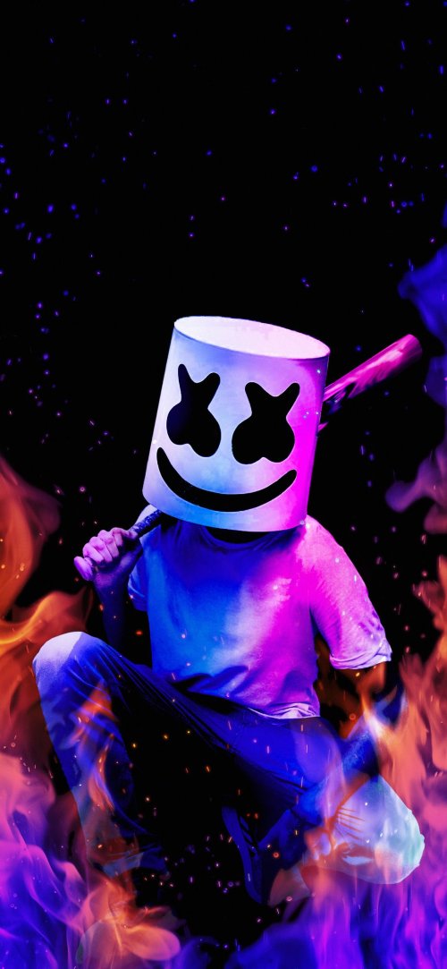 Marshmello Fire Vibes