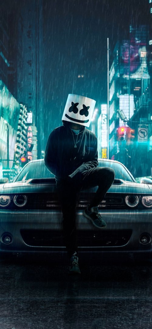 Marshmello Rainy Night