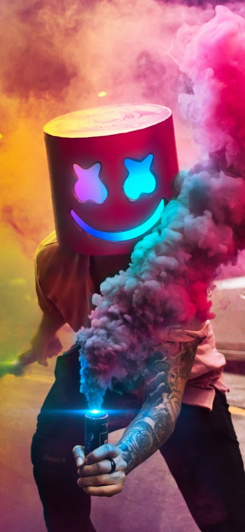 Marshmello Smoke Bomb
