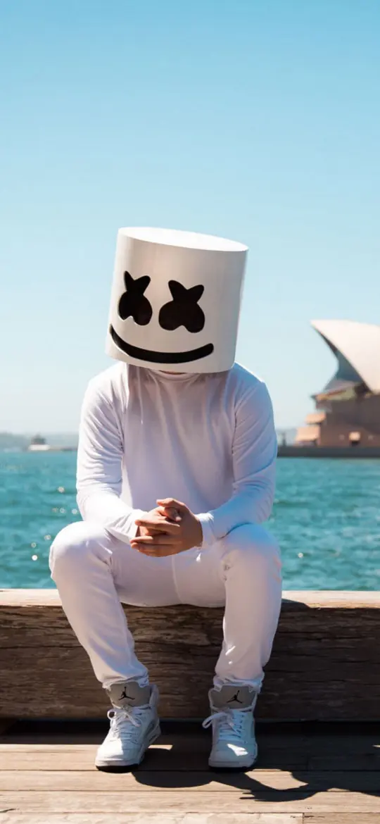 Marshmello Sydney Opera House - music Wallpaper