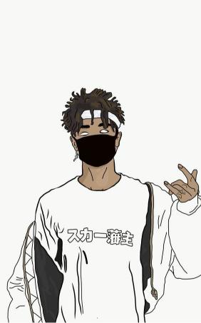 Masked Cartoon Character - Related Dope Wallpapers wallpaper