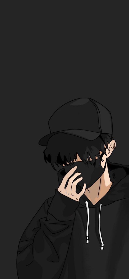 Masked Figure in Shadow - Related Dope Wallpapers wallpaper
