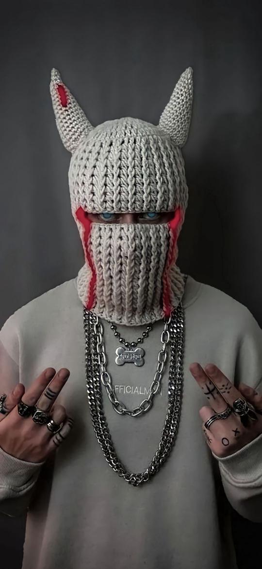 Masked Figure with Chains - Related 4K Wallpapers wallpaper