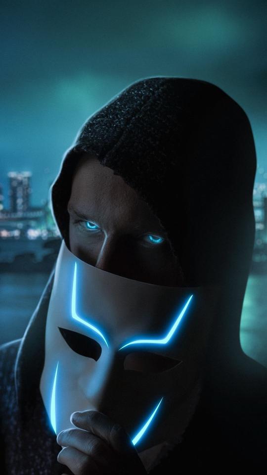 Masked Vigilante Cityscape - Related Dope Wallpapers wallpaper