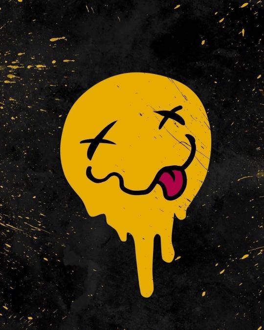 Melting Emoji Dope Art - Related Dope Wallpapers wallpaper