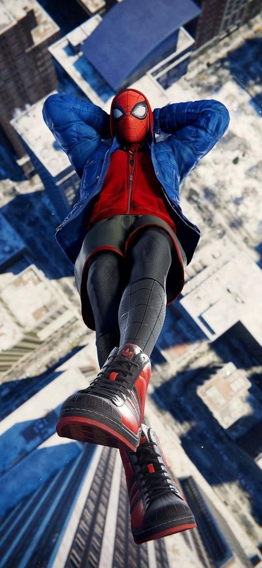 Miles Morales Chill Pose - Related Ghetto Wallpapers wallpaper