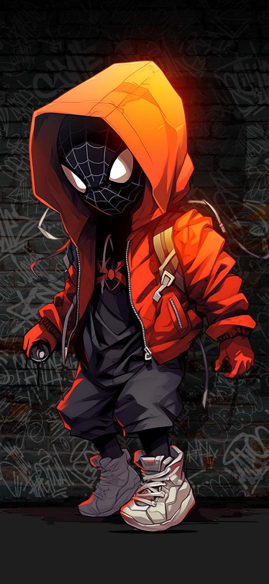 Miles Morales Graffiti Art - Related Dope Wallpapers wallpaper
