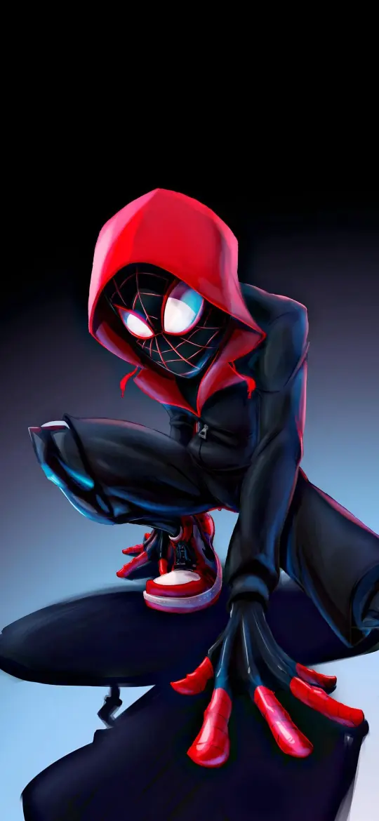Miles Morales Hooded Hero - Related Dope Wallpapers wallpaper