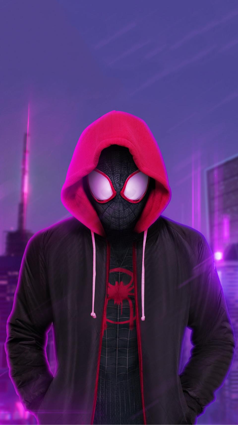Miles Morales Hoodie - Related 4K Wallpapers wallpaper