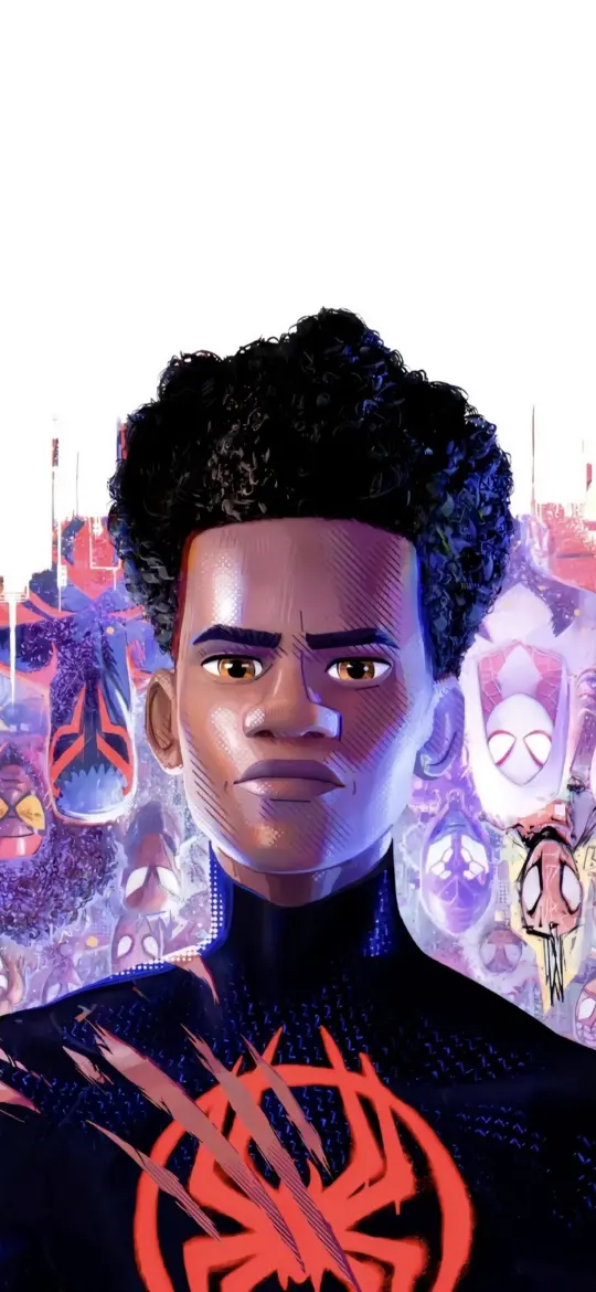 Miles Morales Portrait Art - Related Dope Wallpapers wallpaper