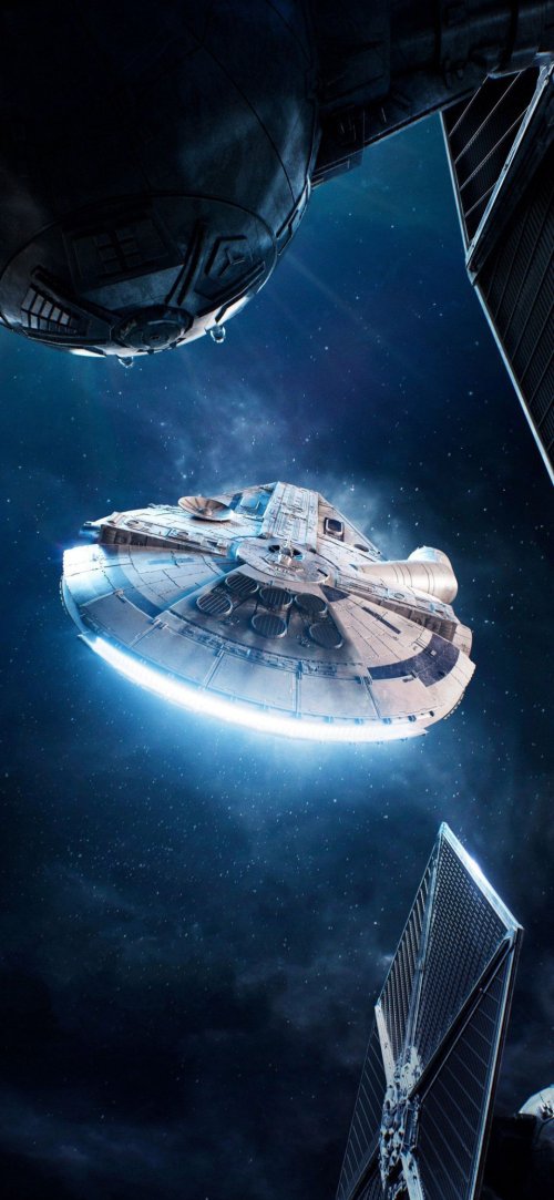 Millennium Falcon Space Battle