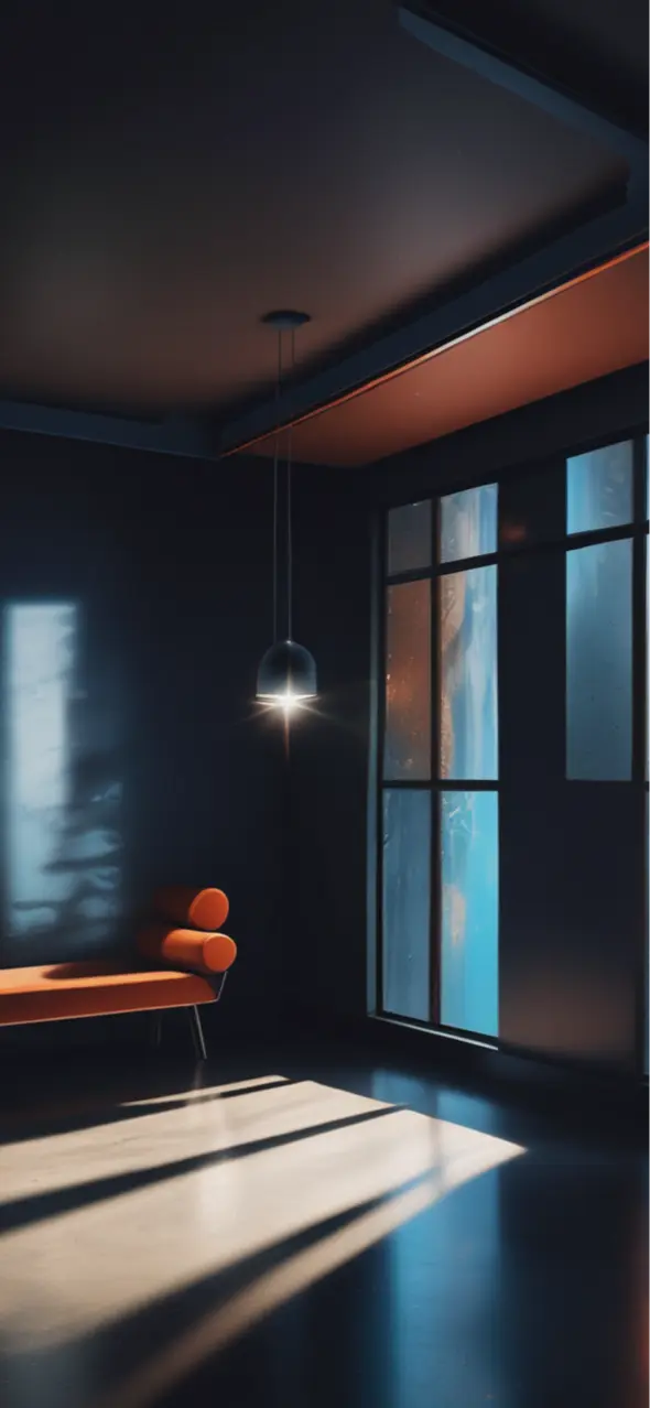 Modern Interior Glow - Related Anime Wallpapers wallpaper