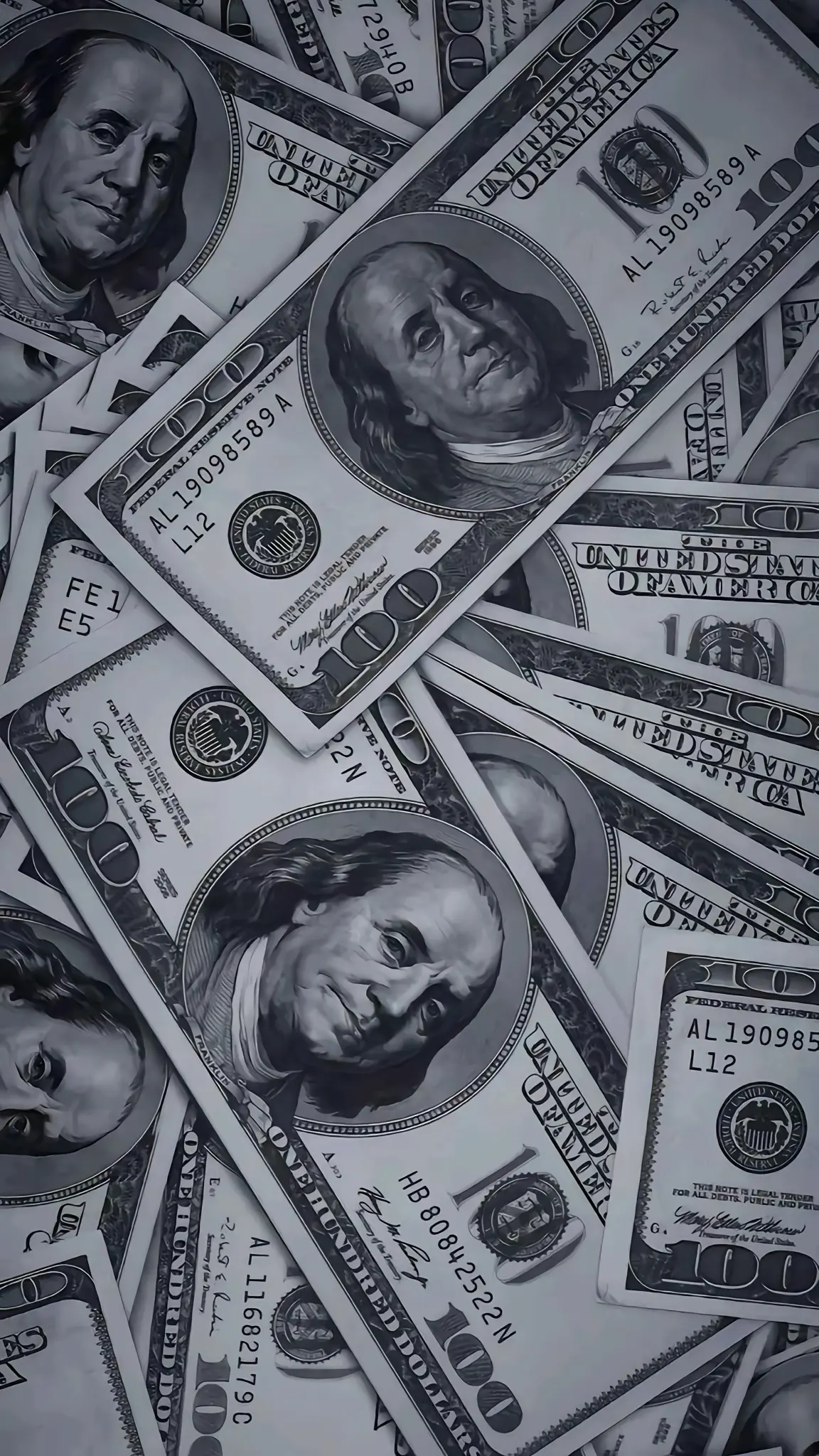 Monochrome Money Madness - Related Dope Wallpapers wallpaper