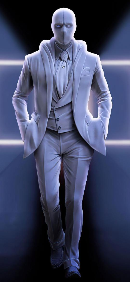 Moon Knight Formal Stance - Related Dope Wallpapers wallpaper